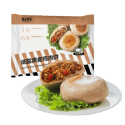 暴走斑马 低脂黑麦鸡肉饼320g*6件