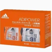 adidas 阿迪达斯 劲能劲纯沐浴露男士沐浴套装（100ml+100ml）*2套