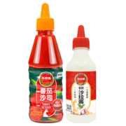 凤球唛（PHOENIX&EARTH）番茄酱 番茄沙司挤压瓶低脂新疆蕃茄酱 番茄酱476g+沙拉酱260g