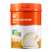 秋田满满 有机婴幼儿米粉高铁米糊辅食米粉宝宝6个月以上原味补充营养 【推荐】强化铁米粉原味225克