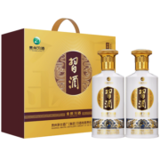 习酒第四代金质 酱香型白酒53度 500ml*2瓶双支装