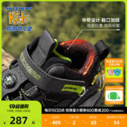 SKECHERS 斯凯奇 商场同款童鞋男童指南针登山鞋户外轻便儿童运动鞋
