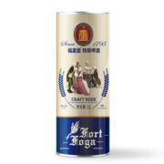 福嘉堡福嘉堡精酿小麦白啤酒1L*4罐装原浆德式风味艾尔白精啤酒 1L*6罐[原液灌装]