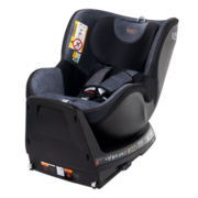宝得适（BRITAX）儿童安全座椅0-4岁360度旋转i-Size车载坐椅双面骑士PLUS 精致蓝