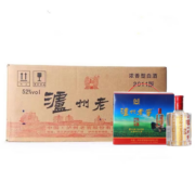 泸州老窖六年窖头曲 浓香型白酒 52度 125ml*24瓶 整箱装小酒