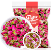 贡苑花草茶叶【绿色食品】玫瑰花茶200g特级平阴大朵胎玫瑰无硫磺