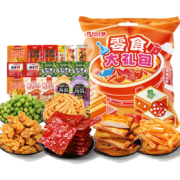 PLUS会员、BIBIZAN 比比赞 零食大礼包 40包