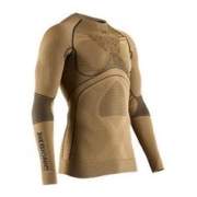 X-BIONIC RADIACTOR 4.0 SHIRT ROUND NECKLG SL 男子保暖功能上衣 RA-WTXXW19M 金黄/黑 M