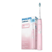 飞利浦（PHILIPS）电动牙刷 净齿呵护型 成人声波震动牙刷 2种洁齿强度可选 力度感应 智感科技-HX9996/12【午夜蓝】