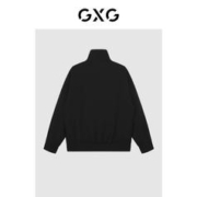 GXG 男装 21年冬季新款商场同款自游系列黑色棉服外套