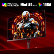 双11预售：AOC 冠捷 27英寸 4K QD量子点-MiniLED 2304颗LED 160Hz HDR1000 IPS快速液晶1ms 游戏电竞电脑显示器 U27G3XM