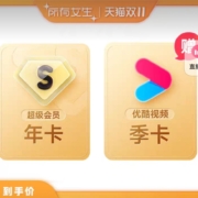百度网盘 超级会员年卡SVIP12个月 赠优酷季卡