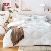 一夜入冬：MENDALE 梦洁家纺 舒柔抗菌纤维冬厚被 1.8米床(220*240cm)