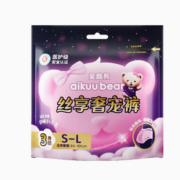 11点！AIKUUBEAR 爱酷熊 安睡裤型卫生巾安心裤3片