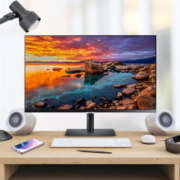 三星（SAMSUNG）32英寸 2K 75Hz FreeSync HDR Type-c 90w 旋转升降 高清电脑显示器 S32A600U