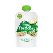little freddie小皮原装进口有机香蕉猕猴桃苹果梨果泥100g 6月+婴儿辅食果泥