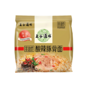 PLUS会员、概率券: 五谷道場 非油炸 酸辣豚骨面 四连包 118gx4袋装