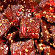 京东直播价：思乡山 平江豆干酱 香辣味*3包