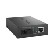 TP-LINK 普联 TL-FC311A-40千兆光纤收发器SC单模单纤光电转换器模块网络监控双向远距离光通信40公里5V电源机架式
