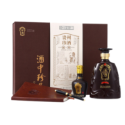 珍酒贵州 53度酱香型 纯粮酿造大曲坤沙收藏 礼盒装 白酒 故音知500ml+金珍五100ml*2