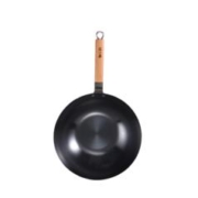 張小泉 张小泉 无涂层精铁全灶具家用炒锅32cm C30650100（建议2-5人使用）