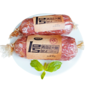 波尼亚（BERNIA）1号青岛老火腿腱子肉火腿 山东青岛特产熏烤大火腿肉肠下酒菜即食 老火腿385g*3支【85%老客选择】