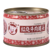 小猪呵呵 红烧牛肉罐头150g 方便速食罐头 方便菜肴 户外食品