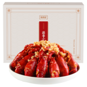 信良记蒜香小龙虾600g 中号18-23只 净虾约500g 加热即食夜宵方便菜烧烤
