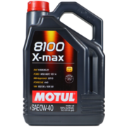 摩特(MOTUL) 全合成汽车机油8100 X-MAX 0W-40 SN 5L/桶 欧洲进口