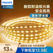 PHILIPS 飞利浦 灯带LED三色灯条霓虹灯家用装饰客厅吊灯线条灯条形灯恒冉
