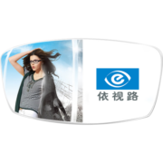 依视路（ESSILOR）镜片 1.60 1.67防蓝光钻晶A4/膜岩/爱赞X4/膜洁 近视眼镜2片装 1.60钻晶A4现片 武汉实体店