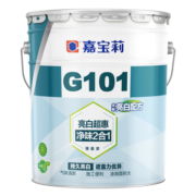 嘉宝莉（CARPOLY）G101乳胶漆室内补墙漆白墙面修复修补涂料内墙水性漆白色自刷底漆 【20kg大桶白漆】可刷约120㎡2遍