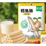 窝小芽 鳕鱼肠 玉米味80g*10件