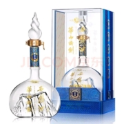 西凤 柔雅蓝标 52度白酒500ml*6整箱
