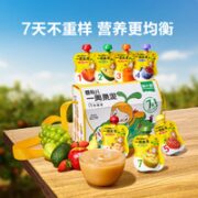 窝小芽 果泥果汁 7袋*80g