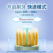 LION 狮王 细齿洁宽薄茶抗敏软毛牙刷 1支（ 颜色随机）