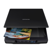 爱普生（epson） V19 扫描仪A4家用V19II照片文档PDF高清绘画高速便携式平板轻薄办公