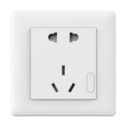 Aqara绿米 智能墙壁插座 已接入米家/苹果HomeKit 10A五孔带开关