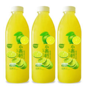 88VIP会员：熙景源 小青柠汁果汁饮料1L*3瓶0脂肪可口网红柠檬汁火锅解腻聚餐