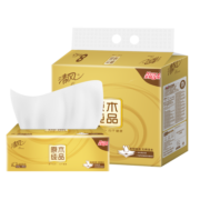 清风 抽纸  纸巾 面巾纸 金装系列 3层120抽*8包（新老包装交替发货）