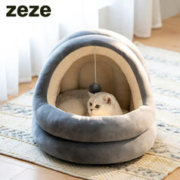 zeze 蒙古包宠物窝 大号 15斤内猫用