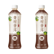 元气森林燃茶青柑普洱茶无糖茶饮料青柑普洱整箱500mLX15瓶
