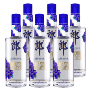 9日0点开始、再降价：LANGJIU 郎酒 顺品郎 280蓝款45度兼香型光瓶白酒 280ml*6瓶