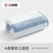 GRACE 洁丽雅 -洁丽雅毛巾A类吸水不掉毛洗澡家用吸水男女同款洗脸巾珊瑚绒大面巾