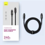 BASEUS 倍思 CB000038 钨金系列 快充数据线 Type-C to Type-C 240W 1m