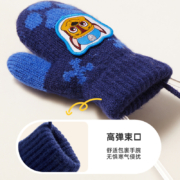 Paw Patrol 汪汪队立大功 男女童挂绳加绒手套