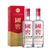 泸州老窖（LUZHOULAOJIAO）国窖1573 浓香型 52度 500ml*2 双瓶装