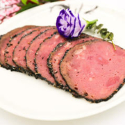 健士牌 黑椒牛肉切片200g 全程冷链早餐三明治火腿食材 黑胡椒牛肉