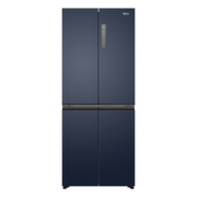 海尔（Haier）冰箱变频节能新一级能效四开门406L智能节能风冷无霜三档变温超薄嵌入式双开门大容量电冰箱 海尔鲜派406升星石蓝【一级双变频+母婴专属空间】