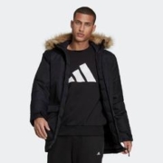 adidas 阿迪达斯 官方轻运动男装冬季休闲保暖连帽棉服GT1701